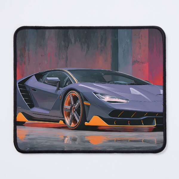 Item preview, Lamborghini Centenario Wall Art – Vibrant Garage Decor designed and sold by AutoPopStudio.