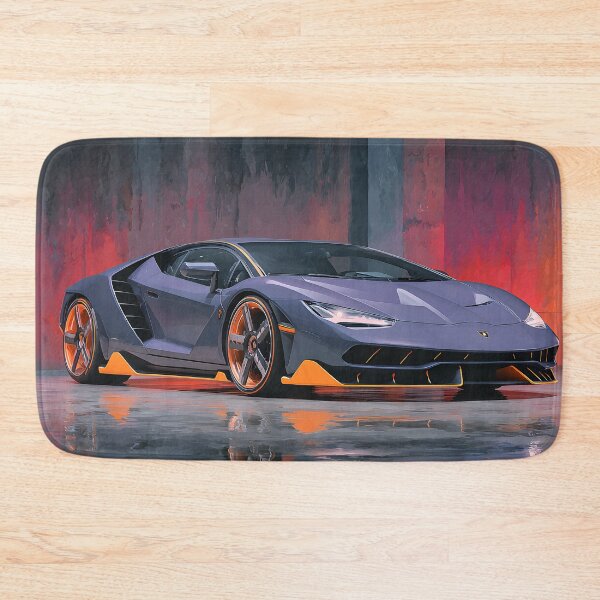 Item preview, Lamborghini Centenario Wall Art – Vibrant Garage Decor designed and sold by AutoPopStudio.