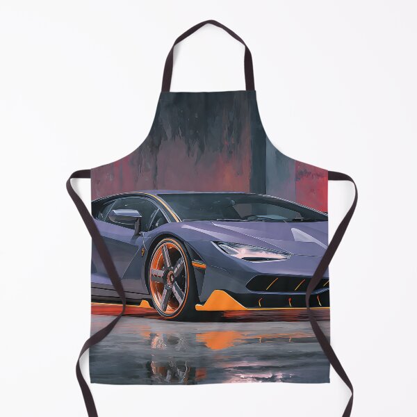 Item preview, Lamborghini Centenario Wall Art – Vibrant Garage Decor designed and sold by AutoPopStudio.