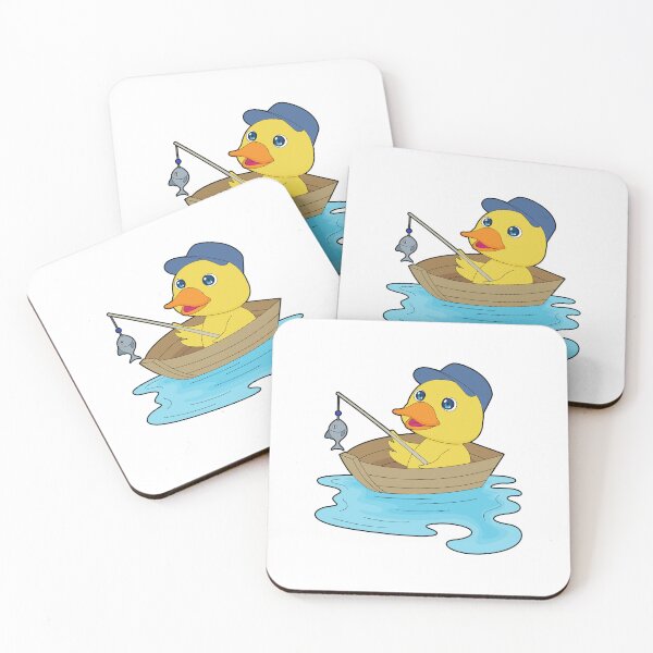 Item preview, Duck Angler Fish Fishing designed and sold by Snabdesign84.