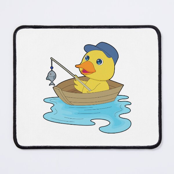 Item preview, Duck Angler Fish Fishing designed and sold by Snabdesign84.