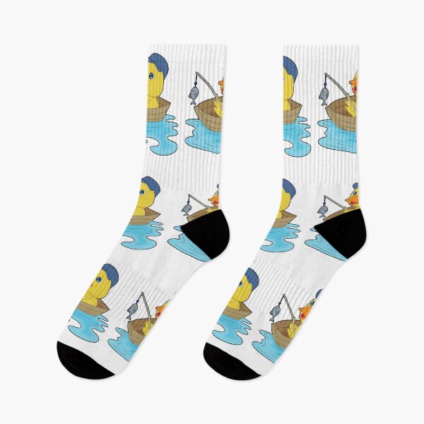Item preview, Duck Angler Fish Fishing designed and sold by Snabdesign84.