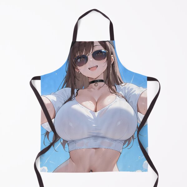 Item preview, SHIRO: Cute Anime Baseball Fan Girl Summer Waifu designed and sold by BorgSpareParts.