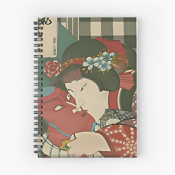 Item preview, Amor Prohibido: Ukiyoe Retro Kabuki - Beso Eterno designed and sold by senjya-d.