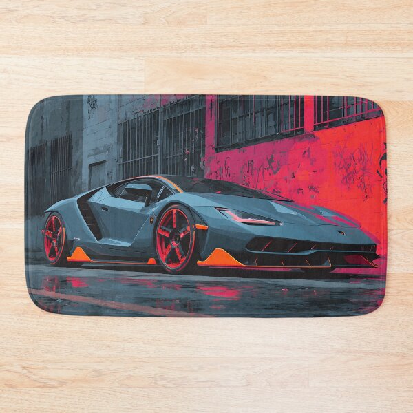 Item preview, Pop Art Lamborghini Centenario Painting – Modern Pop Culture Style designed and sold by AutoPopStudio.