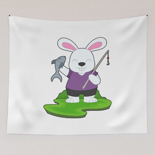 Item preview, Rabbit Angler Fish Fishing designed and sold by Snabdesign84.