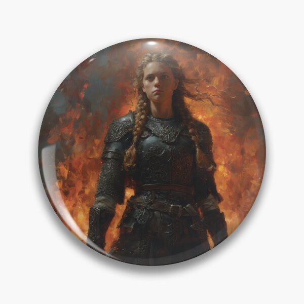 Item preview, Brynhild Through Fire designed and sold by NordicDreams.