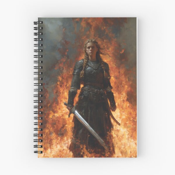 Item preview, Brynhild Through Fire designed and sold by NordicDreams.