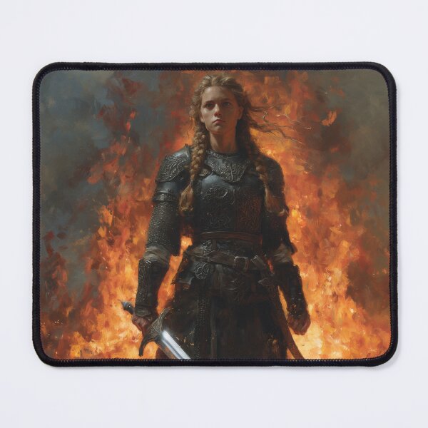 Item preview, Brynhild Through Fire designed and sold by NordicDreams.