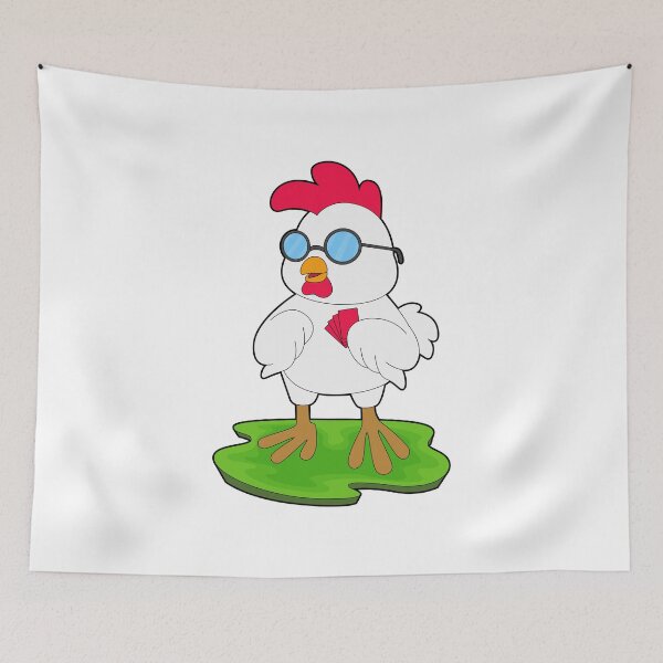 Item preview, Chicken Poker Poker cards Card game designed and sold by Snabdesign84.