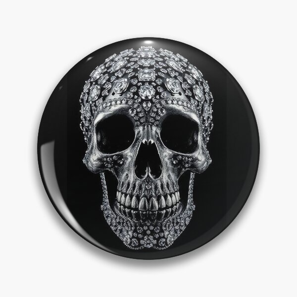 Item preview, Diamond Encrusted Skull designed and sold by TheDarkVault.
