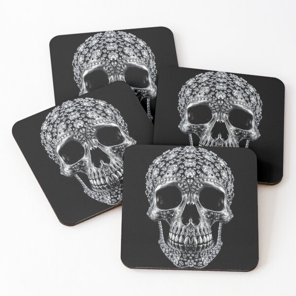 Item preview, Diamond Encrusted Skull designed and sold by TheDarkVault.