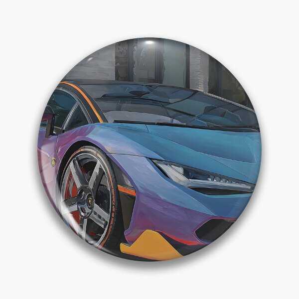 Item preview, Lamborghini Centenario Canvas – Contemporary Automotive Art designed and sold by AutoPopStudio.
