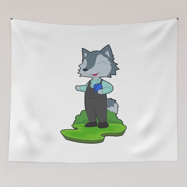 Item preview, Wolf Poker Poker cards Card game designed and sold by Snabdesign84.