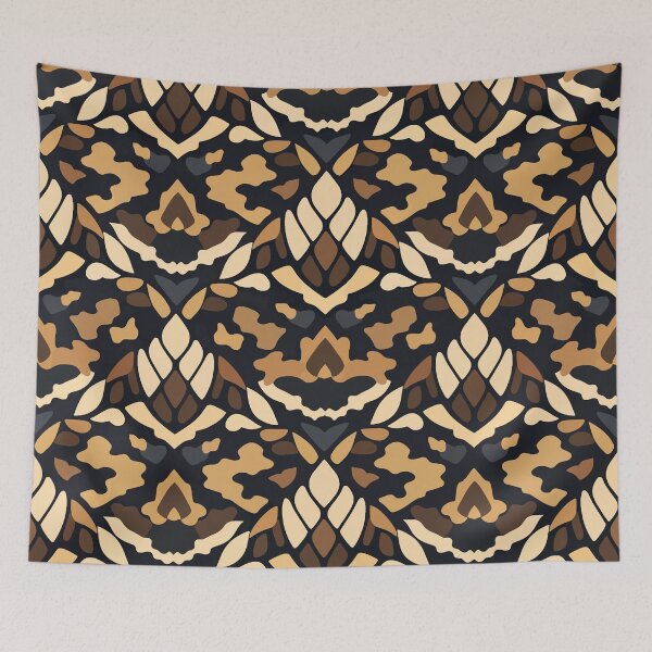 Item preview, Gaboon Viper Camouflage Scale Pattern designed and sold by WildlifeInc.