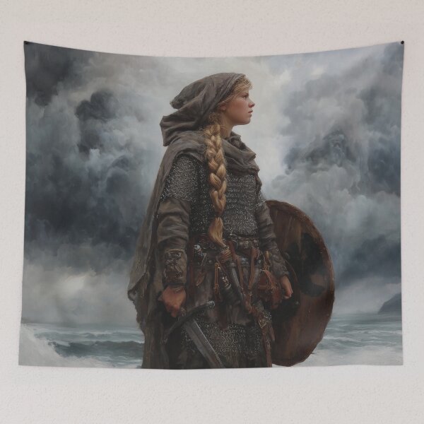Item preview, Hervör at the Edge of the Sea designed and sold by NordicDreams.