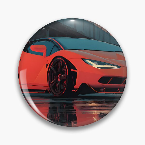 Item preview, Lamborghini Centenario Wall Poster – Colorful Pop Art Car designed and sold by AutoPopStudio.