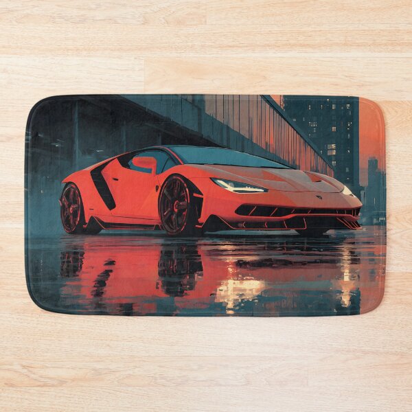 Item preview, Lamborghini Centenario Wall Poster – Colorful Pop Art Car designed and sold by AutoPopStudio.