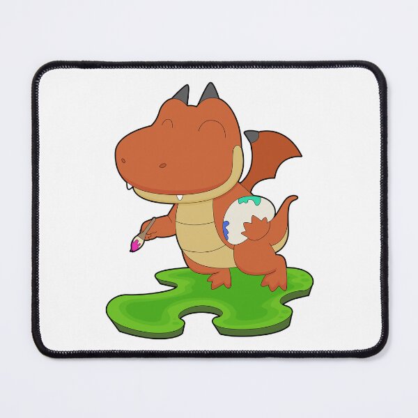 Item preview, Dragon Painter Paintbrush Painting designed and sold by Snabdesign84.