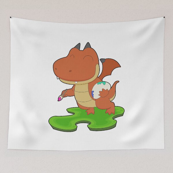 Item preview, Dragon Painter Paintbrush Painting designed and sold by Snabdesign84.
