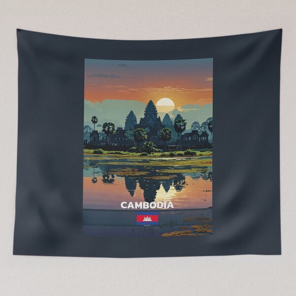 Item preview, Cambodia Travel  designed and sold by Thistle-TShop.