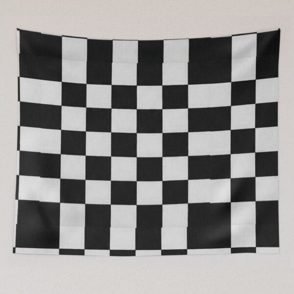 Item preview, Black and White Squares designed and sold by snoWorkshop.