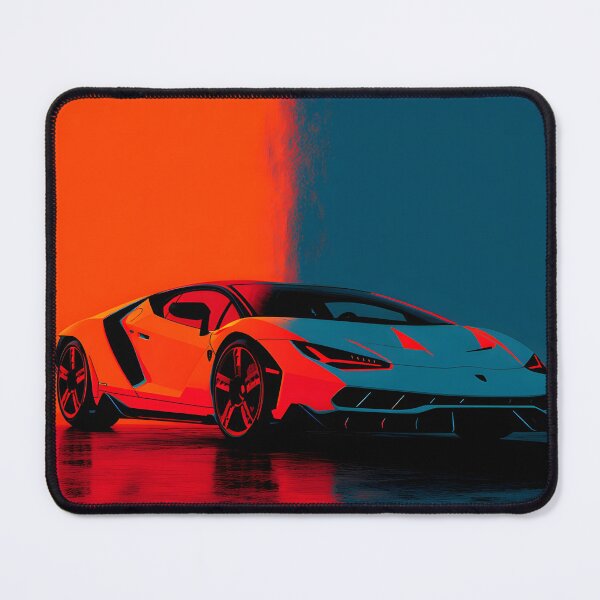 Item preview, Pop Art Lamborghini Centenario – Italian Hypercar Artwork designed and sold by AutoPopStudio.