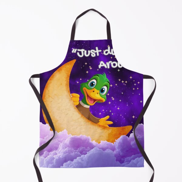 Item preview, Just Ducking Around Funny Duck Cartoon designed and sold by ikaysCreative.