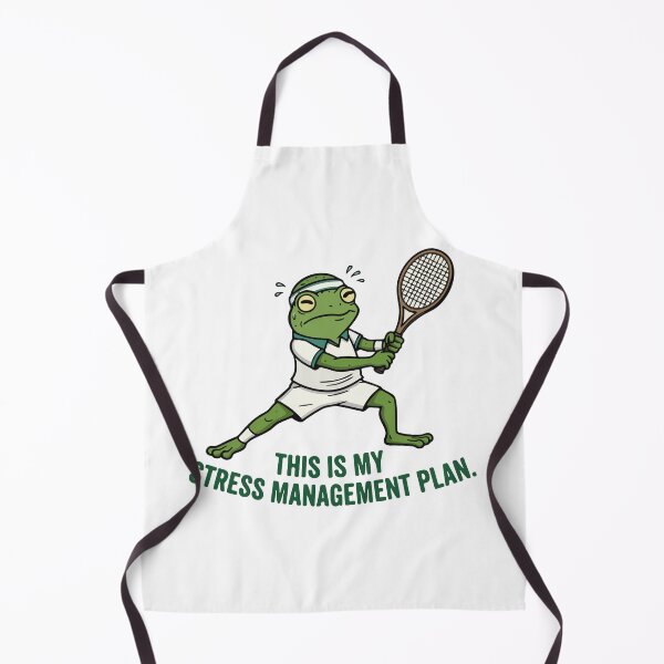Item preview, Tennis Frog Athlete Illustration designed and sold by Floomart.