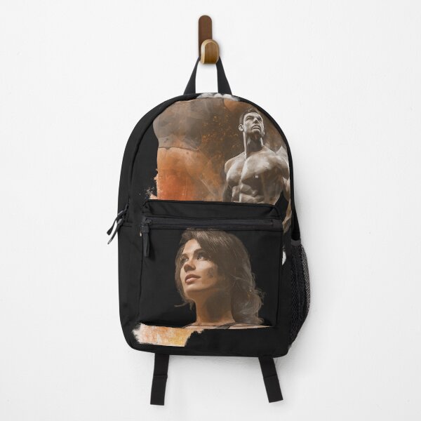 Item preview, Empowered Strength: Abstract Fitness Duo designed and sold by StorySeller85.