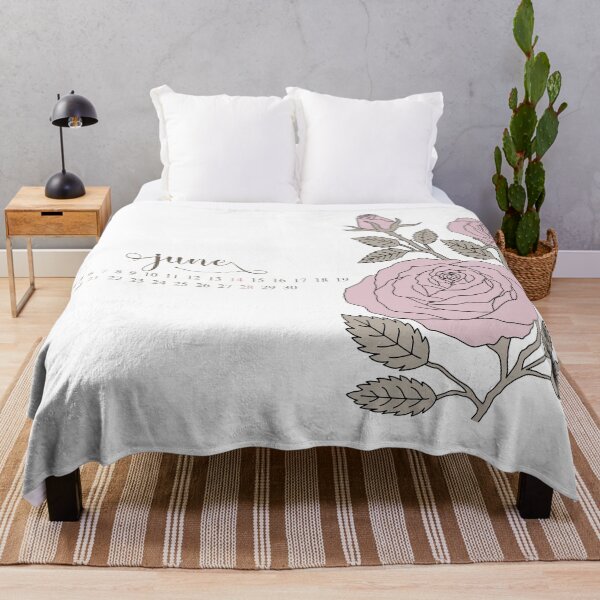 Item preview, Pink Rose birth month flower for june calendar June designed and sold by storieslanguage.