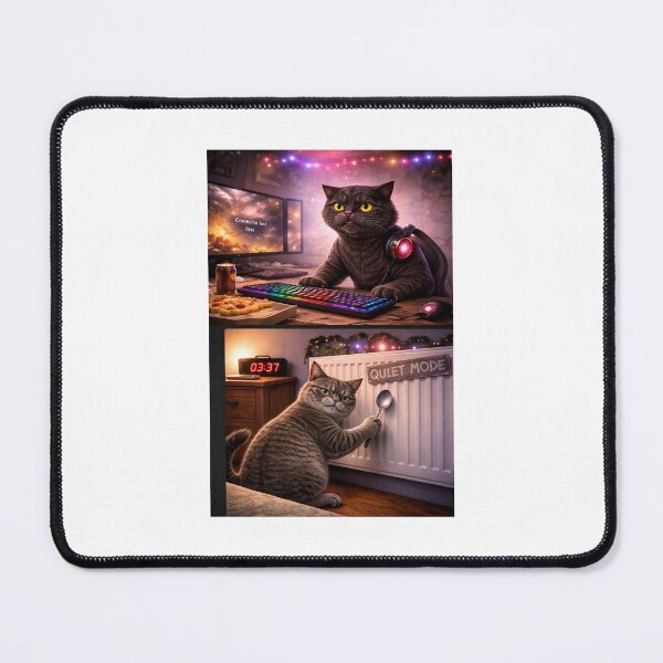 Item preview, Connection Lost Gamer Cat designed and sold by LovelyCatGalaxy.