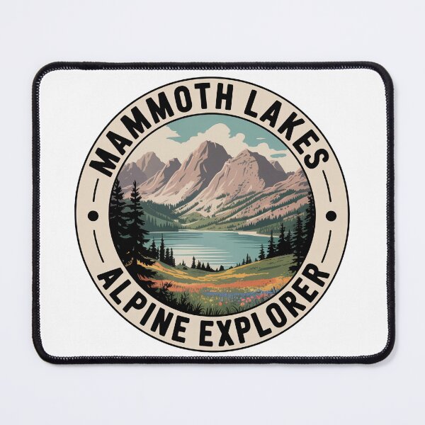 Item preview, Mammoth Lakes Alpine Explorer Sticker - Sierra Nevada California Mountain Design designed and sold by pod24.