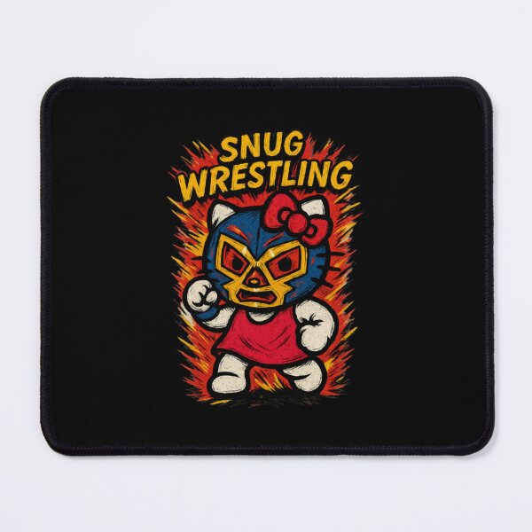 Item preview, Edición de lucha libre Lucha Kitty Snug designed and sold by SantanaStory.