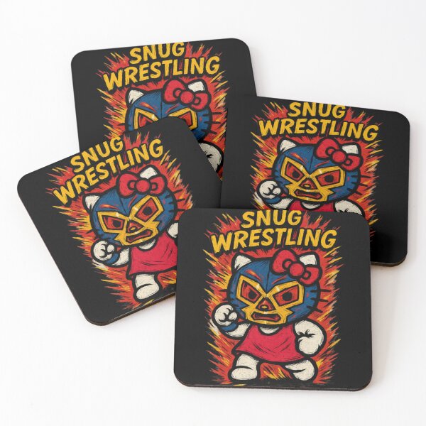 Item preview, Lucha Kitty Snug Wrestling Edition designed and sold by SantanaStory.