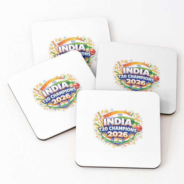 Item preview, India T20 Champions 2026 – Cricket Pride Sticker designed and sold by Fabbulousdesign .