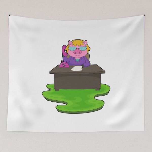 Item preview, Pig Secretary Desk Office designed and sold by Snabdesign84.