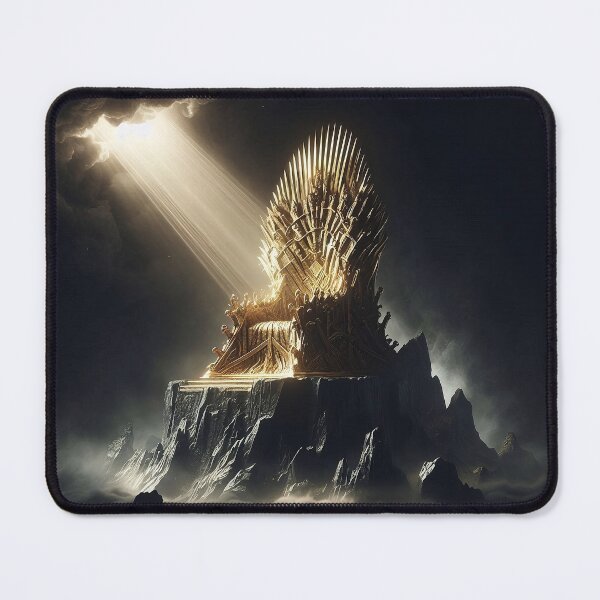 Item preview, Majestic Throne of Swords | Epic Dark Fantasy Art designed and sold by MouradStudio.