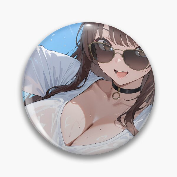 Item preview, SHIRO: Cute Anime Baseball Girl Summer Waifu Energy designed and sold by BorgSpareParts.