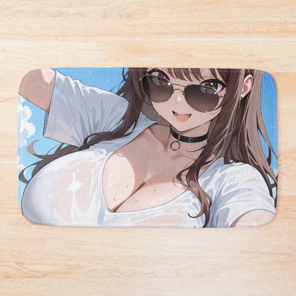 Item preview, SHIRO: Cute Anime Baseball Girl Summer Waifu Energy designed and sold by BorgSpareParts.