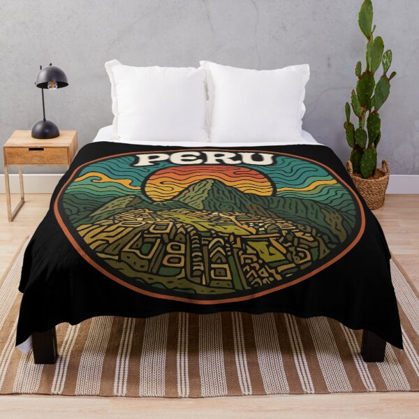 Item preview, Peru Trippy Art Travel designed and sold by TomFrontierArt.