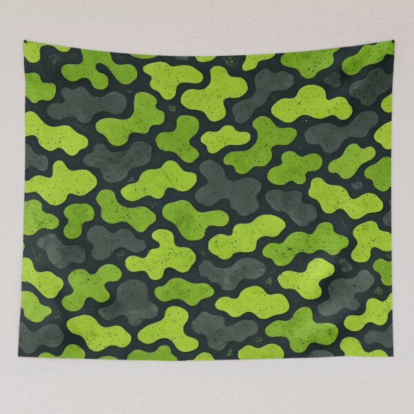 Item preview, Marbled Newt Mosaic Amphibian Pattern designed and sold by WildlifeInc.