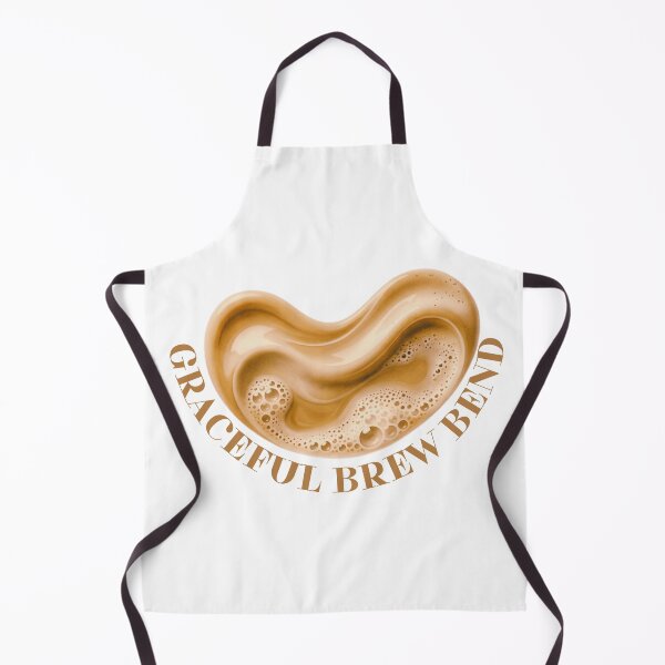 Item preview, Graceful Brew Bend - Heart Crema Coffee Art designed and sold by RDproject.