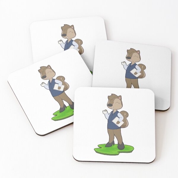 Item preview, Squirrel Secretary Coffee Office designed and sold by Snabdesign84.