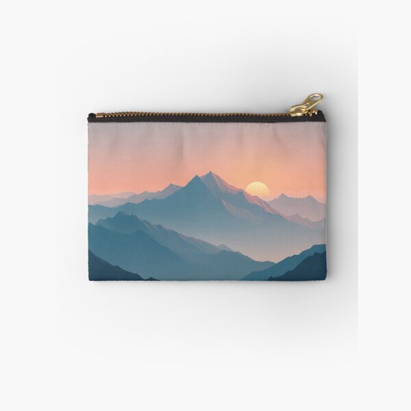 Item preview, Minimalist Mountain, Nature Landscape, Sunrise Mountain designed and sold by PandaKunst.