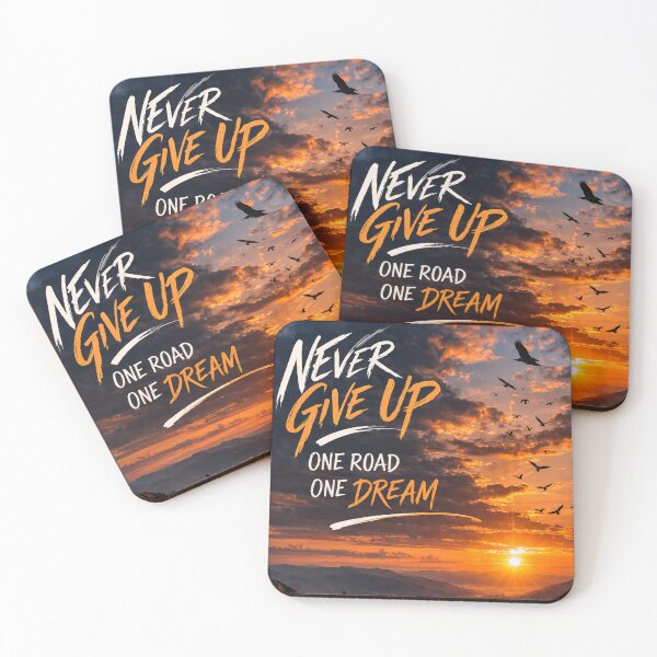 Item preview, Never Give Up – The Road to Your Dream designed and sold by Clauando.