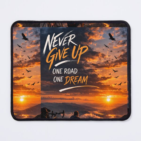 Item preview, Never Give Up – The Road to Your Dream designed and sold by Clauando.
