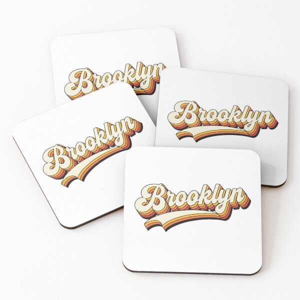Item preview, Brooklyn Name Retro 70s Vintage design designed and sold by Teelogic.