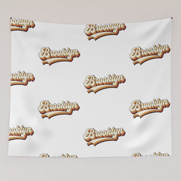 Item preview, Brooklyn Name Retro 70s Vintage design designed and sold by Teelogic.