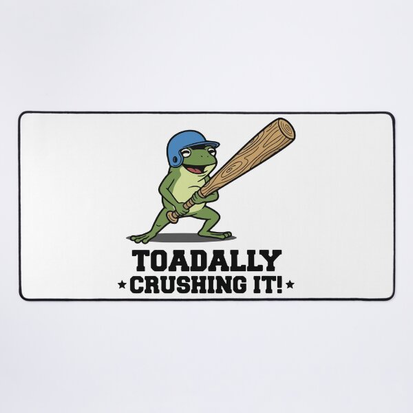 Item preview, Baseball Frog Batter Cartoon designed and sold by Floomart.